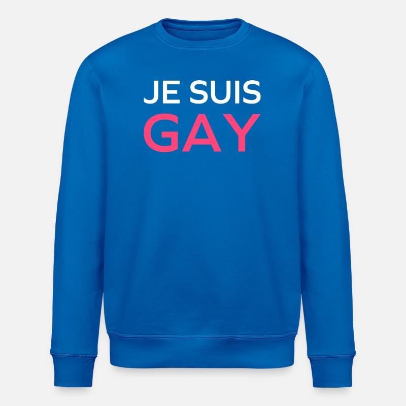 Ich bin schwul - Stanley/Stella Unisex Bio-Sweatshirt ROLLER - Königsblau