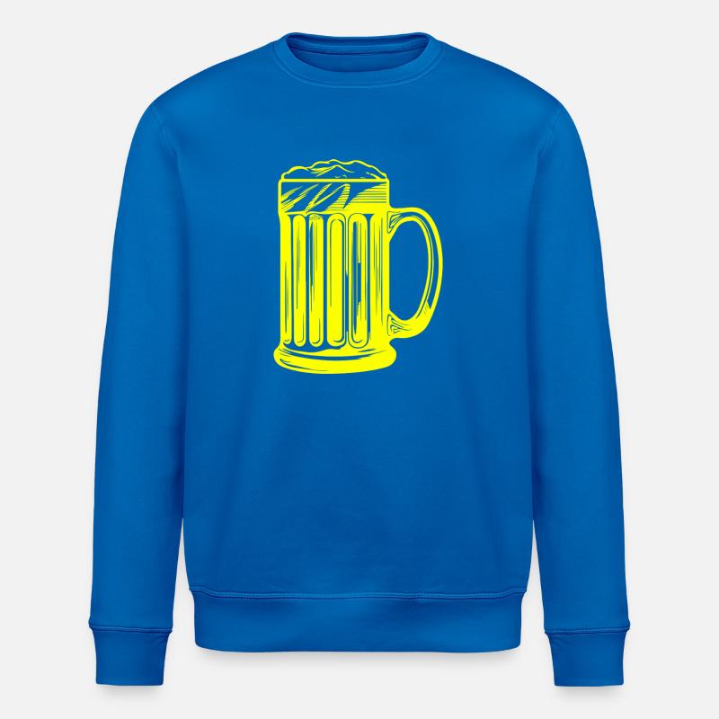 Bierkrug Bier - Stanley/Stella Unisex Bio-Sweatshirt ROLLER - Königsblau
