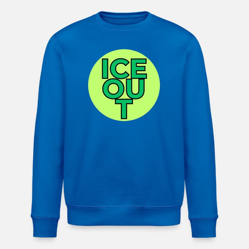 I C E out! - Stanley/Stella ROLLER Unisex Organic Sweatshirt - royal blue