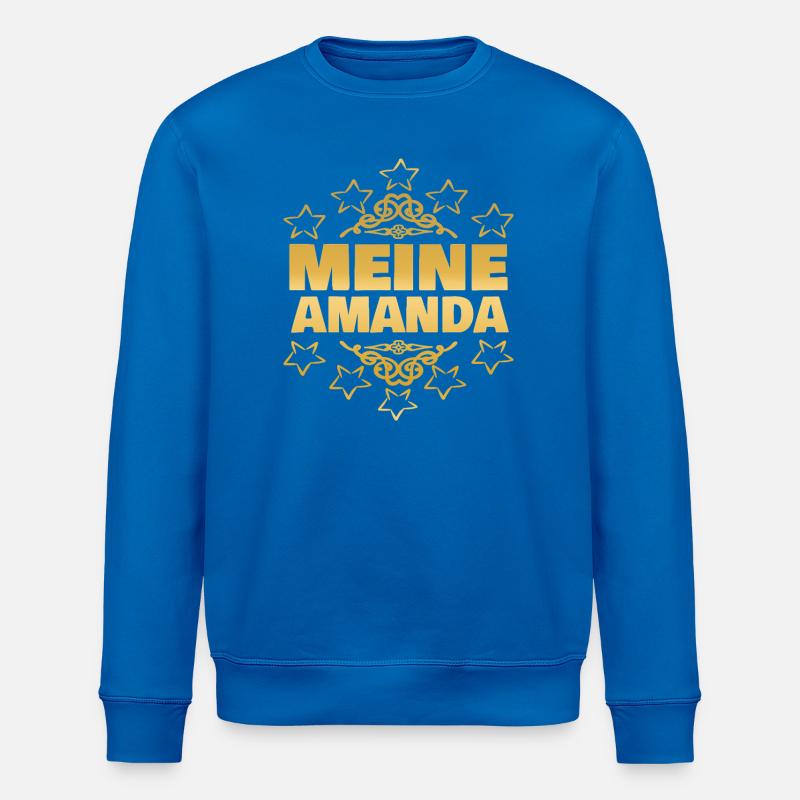 Amanda als Ehefrau - Stanley/Stella Unisex Bio-Sweatshirt ROLLER - Königsblau