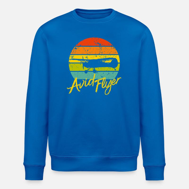 Avid Flyer - Stanley/Stella Unisex Bio-Sweatshirt ROLLER - Königsblau