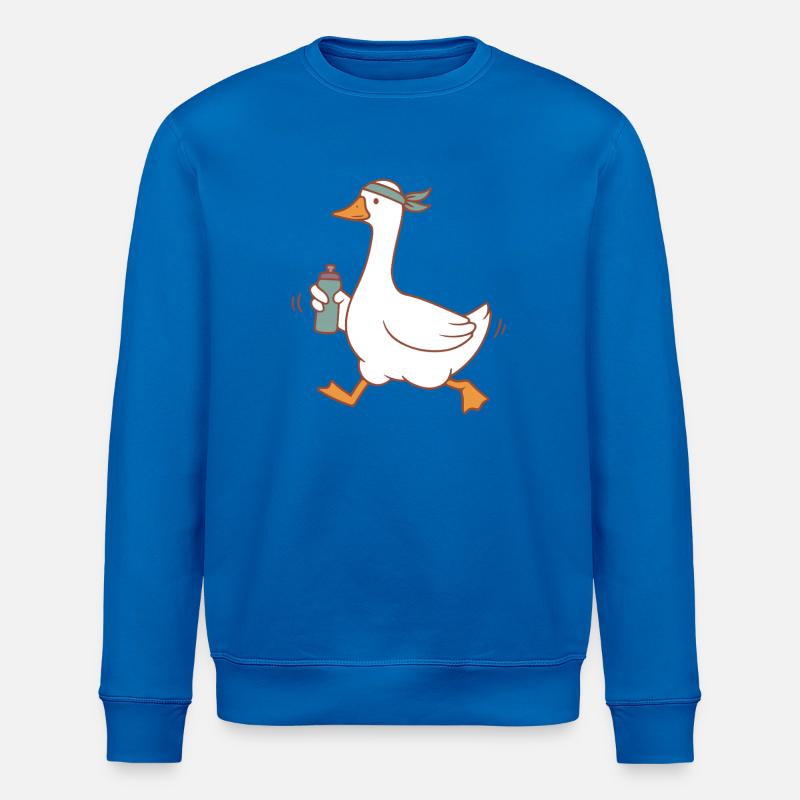 Sprühduck mit Kopfband - Stanley/Stella Unisex Bio-Sweatshirt ROLLER - Königsblau