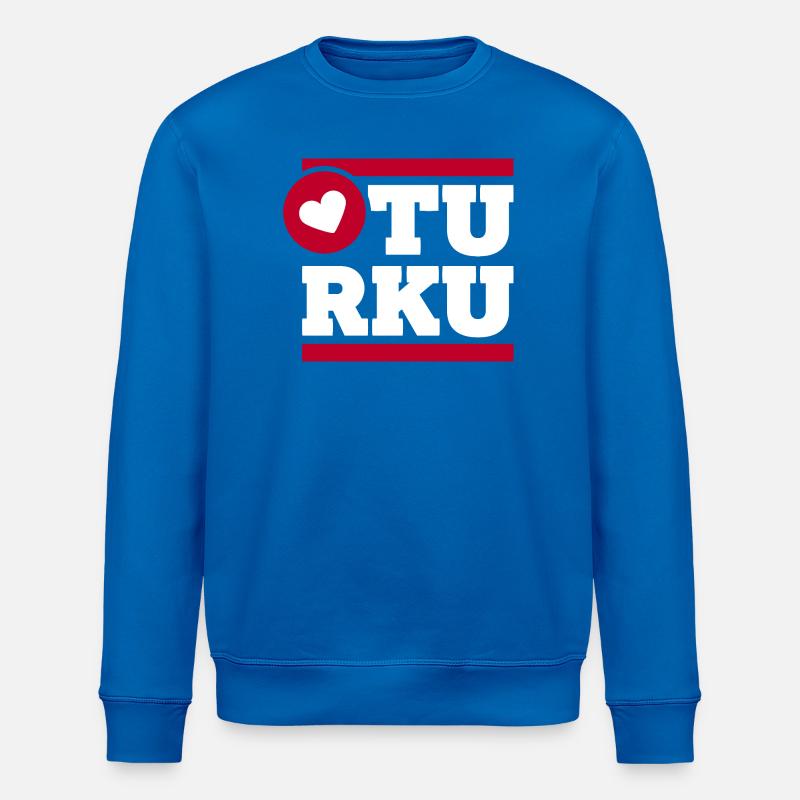 Ich liebe Turku City Pride - Stanley/Stella Unisex Bio-Sweatshirt ROLLER - Königsblau