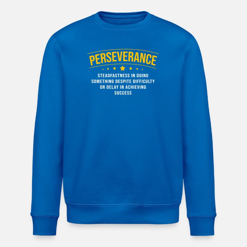 Motivation Sprüche - Stanley/Stella Unisex Bio-Sweatshirt ROLLER - Königsblau