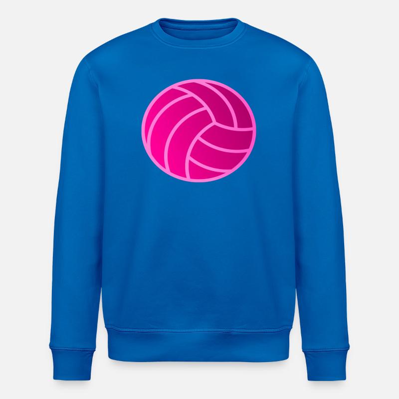 Pinker Volleyball - Stanley/Stella Unisex Bio-Sweatshirt ROLLER - Königsblau