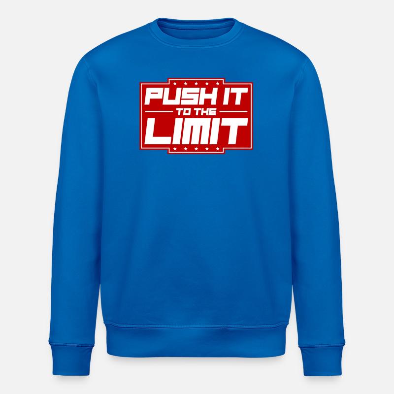 Push It To The Limit - Stanley/Stella Unisex Bio-Sweatshirt ROLLER - Königsblau