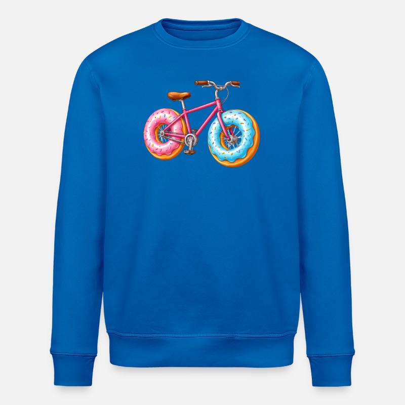 Vélo Donut – Conception de Vélo Mignon - Sweat bio ROLLER Stanley/Stella Unisexe - bleu roi