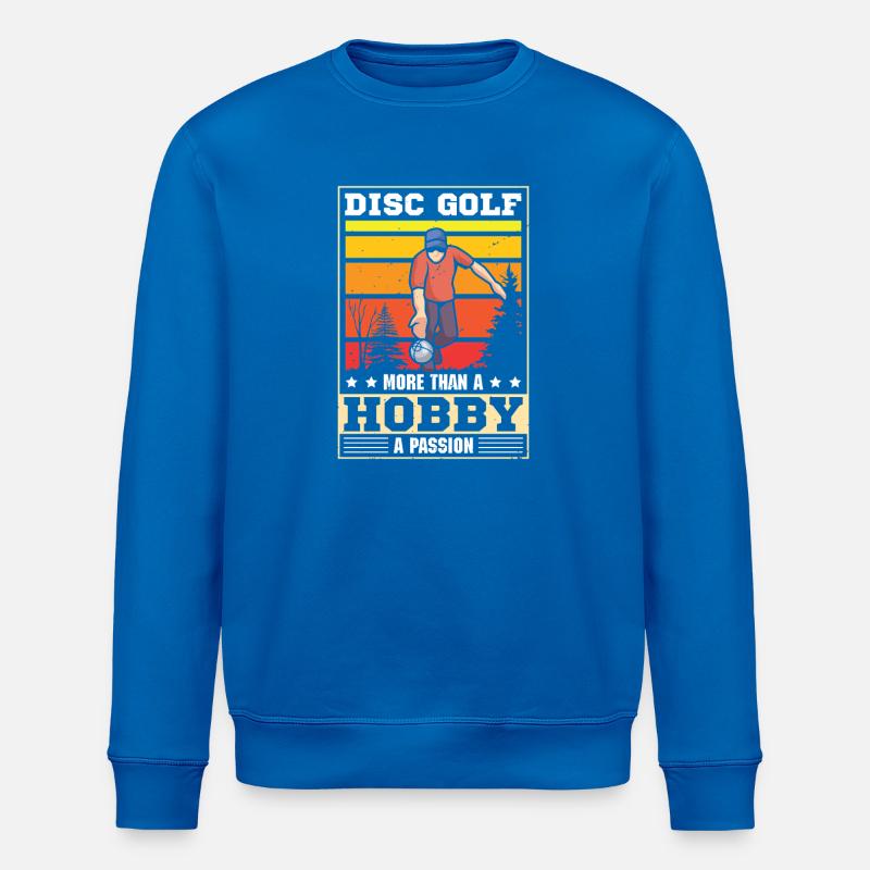 Cadeaux de disc golf Disc Golf - Sweat bio ROLLER Stanley/Stella Unisexe - bleu roi