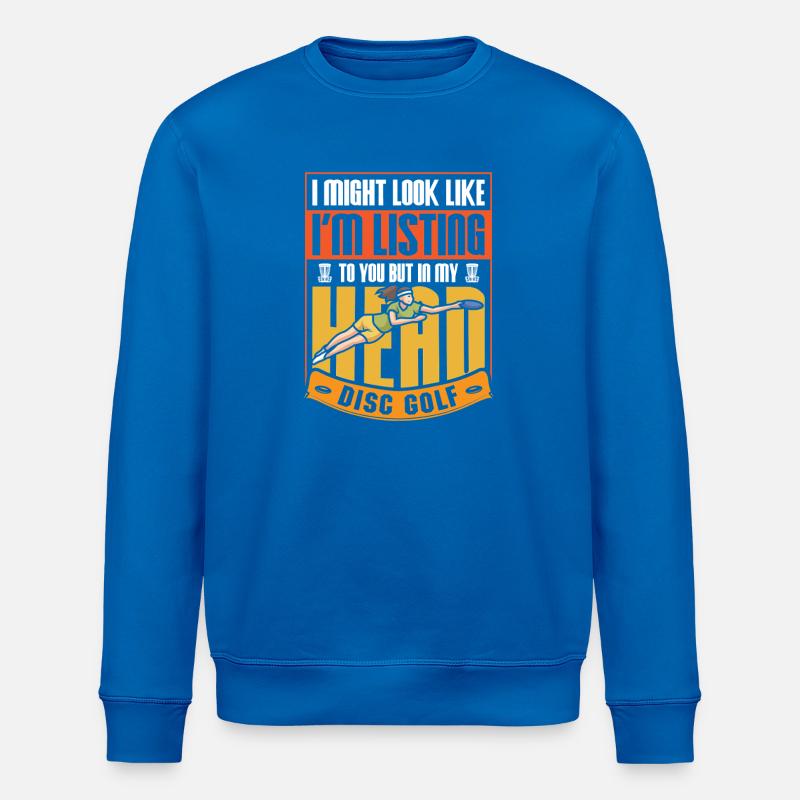 Cadeaux de disc golf Disc Golf - Sweat bio ROLLER Stanley/Stella Unisexe - bleu roi