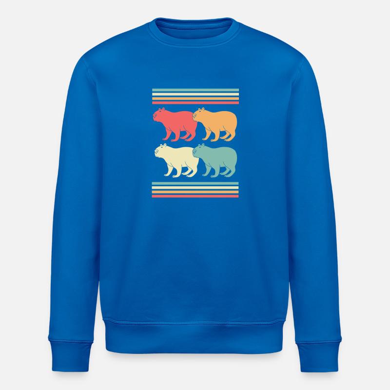 Capibara Capybara - Sweat bio ROLLER Stanley/Stella Unisexe - bleu roi