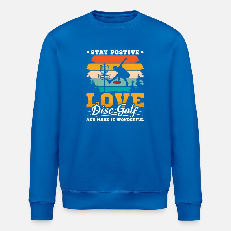 Cadeaux de disc golf Disc Golf - Sweat bio ROLLER Stanley/Stella Unisexe - bleu roi