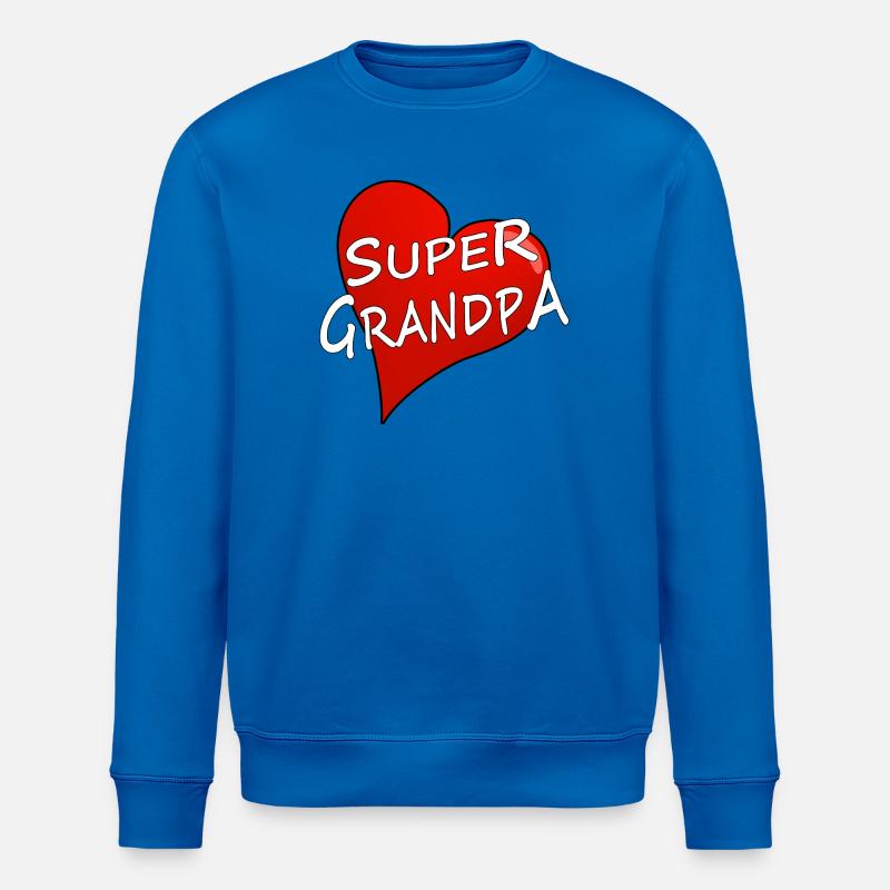 SUPER PAPI - Sweat bio ROLLER Stanley/Stella Unisexe - bleu roi
