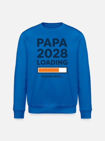 Dad 2028 Loading - Stanley/Stella ROLLER Unisex Organic Sweatshirt - royal blue