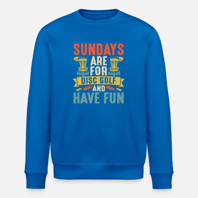 Cadeaux de disc golf Disc Golf - Sweat bio ROLLER Stanley/Stella Unisexe - bleu roi