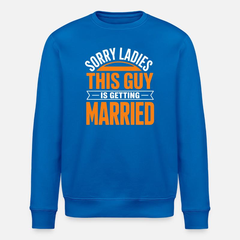 This Guy Is Getting Married - Stanley/Stella ROLLER Unisex Organic Sweatshirt - royal blue