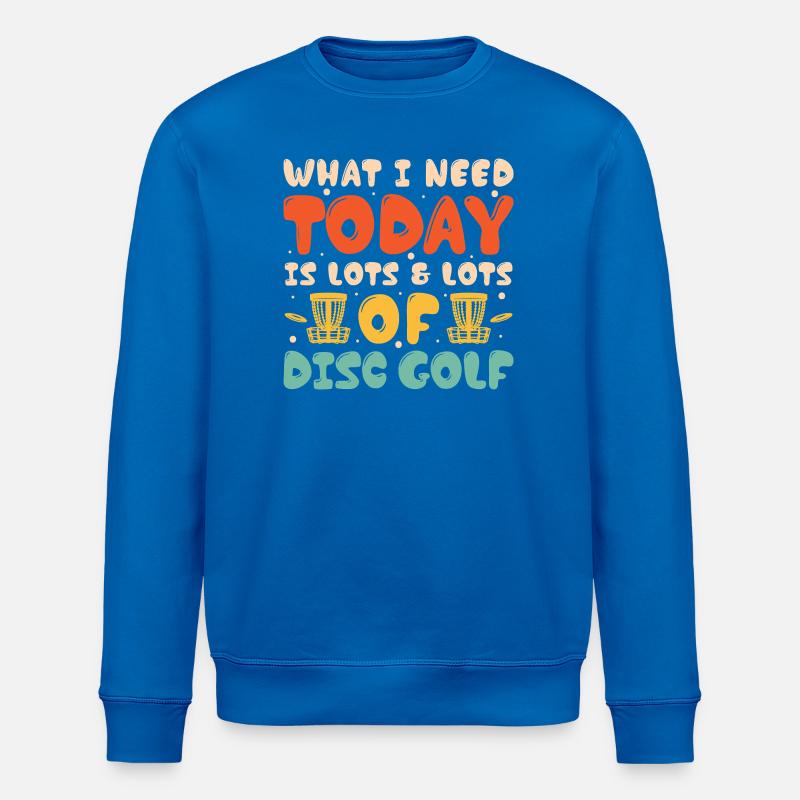 Cadeaux de disc golf Disc Golf - Sweat bio ROLLER Stanley/Stella Unisexe - bleu roi
