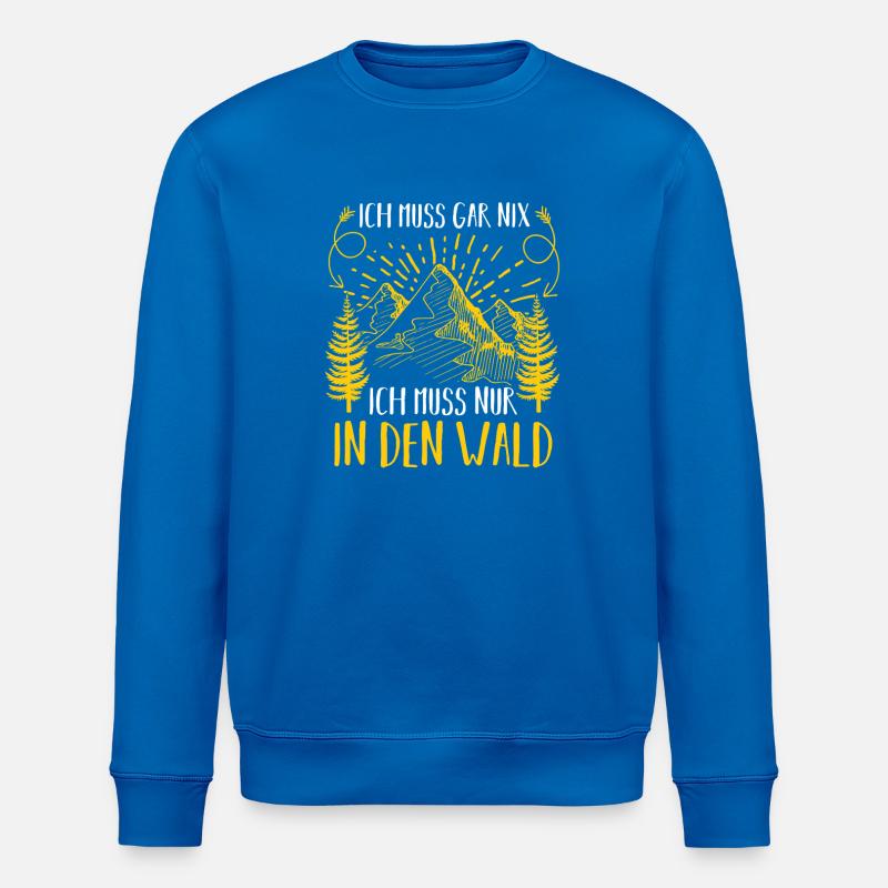 Jagd Jagen Waidmann Jäger - Stanley/Stella Unisex Bio-Sweatshirt ROLLER - Königsblau