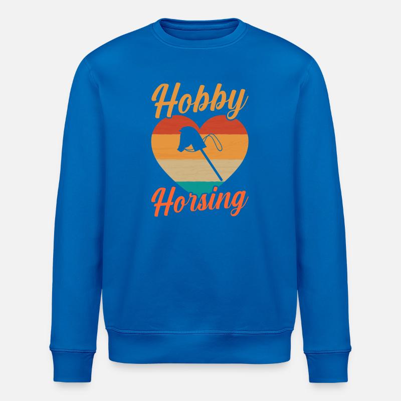Steckenpferd Cheval de Hobby Cavalier - Sweat bio ROLLER Stanley/Stella Unisexe - bleu roi