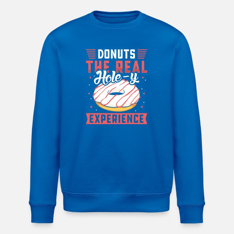 Restauration rapide en donuts - Sweat bio ROLLER Stanley/Stella Unisexe - bleu roi