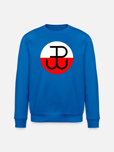 Kotwica, Pologne - Sweat bio ROLLER Stanley/Stella Unisexe - bleu roi