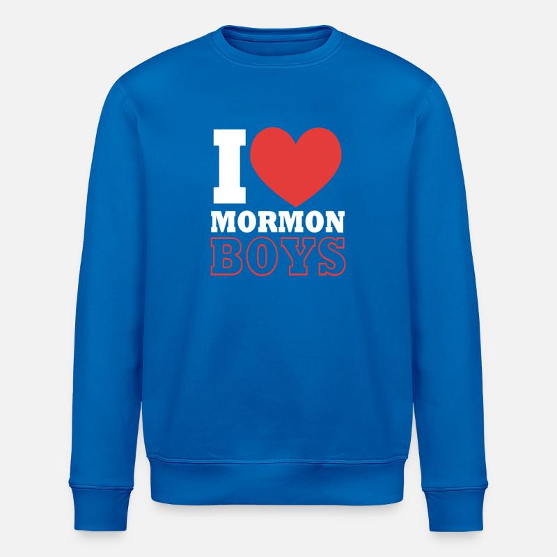 Mormonen Jungs - Stanley/Stella Unisex Bio-Sweatshirt ROLLER - Königsblau