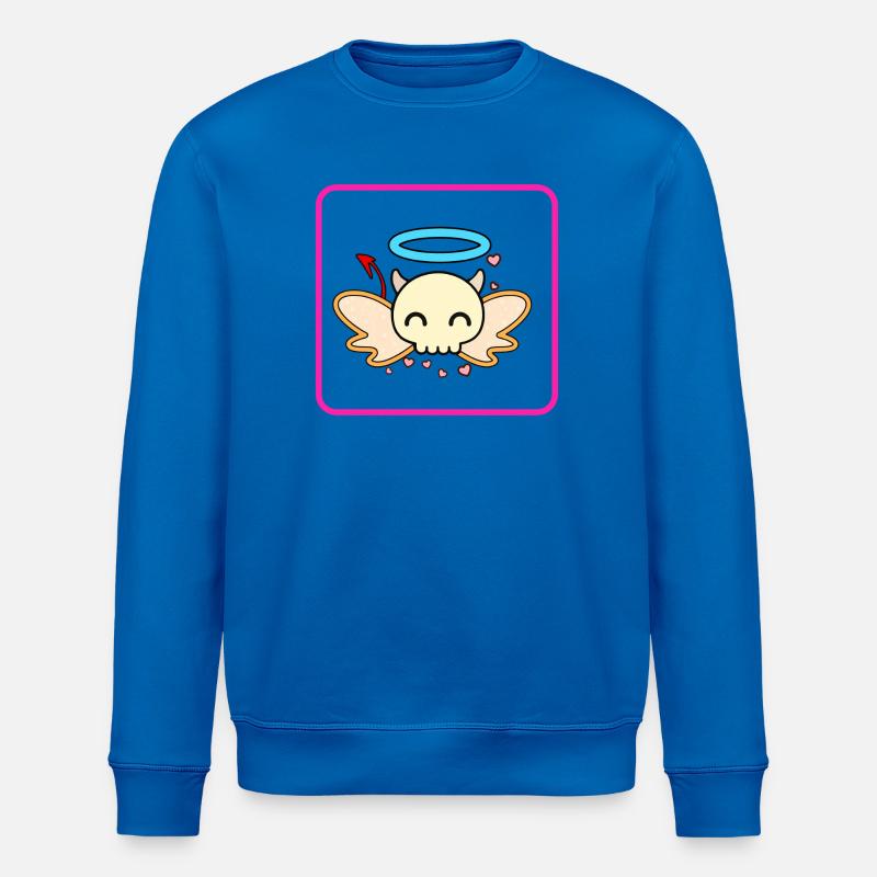 Skull Angel - Stanley/Stella Unisex Bio-Sweatshirt ROLLER - Königsblau