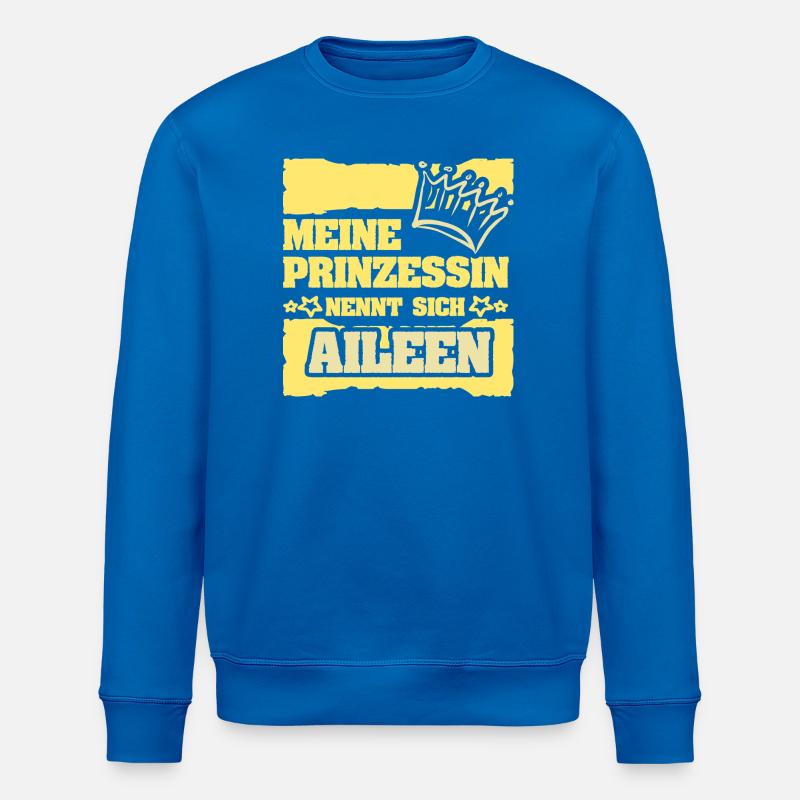 Spruch Aileen - Stanley/Stella Unisex Bio-Sweatshirt ROLLER - Königsblau