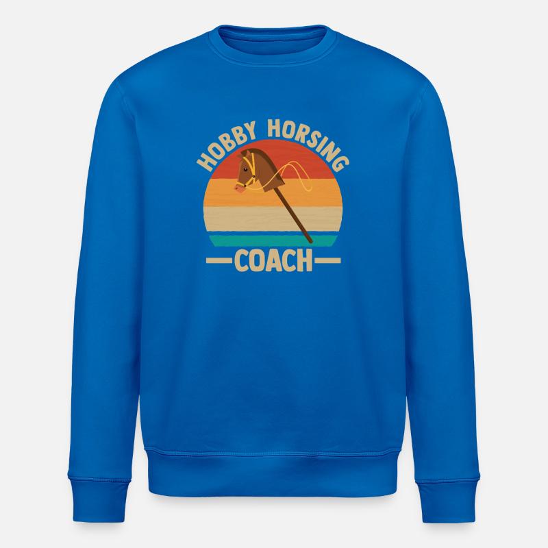 Steckenpferd Cheval de Hobby Cavalier - Sweat bio ROLLER Stanley/Stella Unisexe - bleu roi