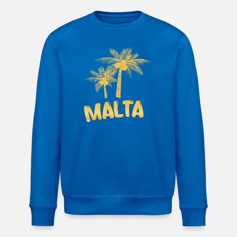 Malta - Stanley/Stella Unisex Bio-Sweatshirt ROLLER - Königsblau