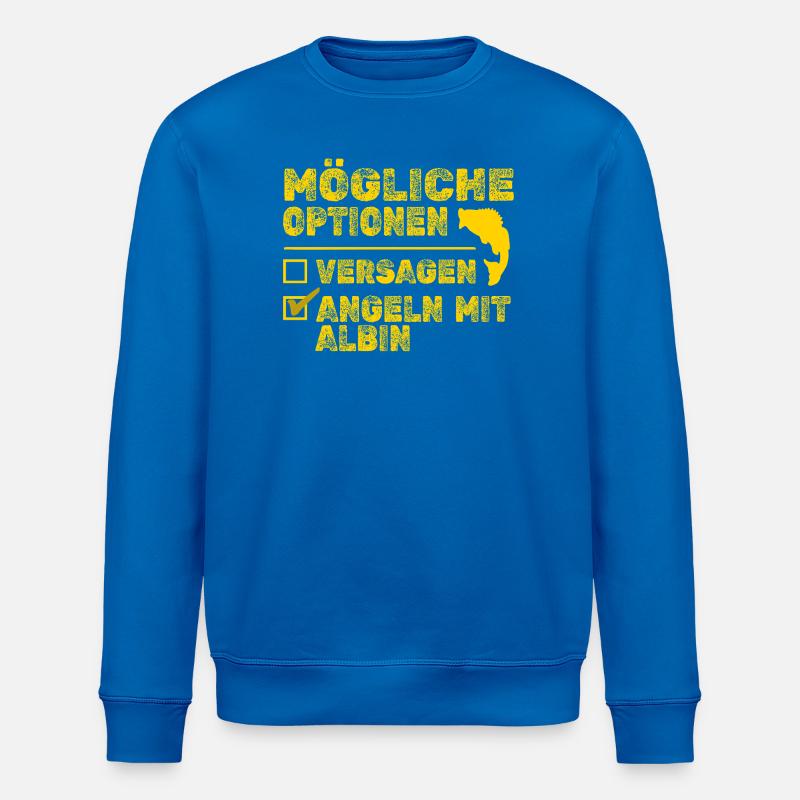 Fisch Albin - Stanley/Stella Unisex Bio-Sweatshirt ROLLER - Königsblau