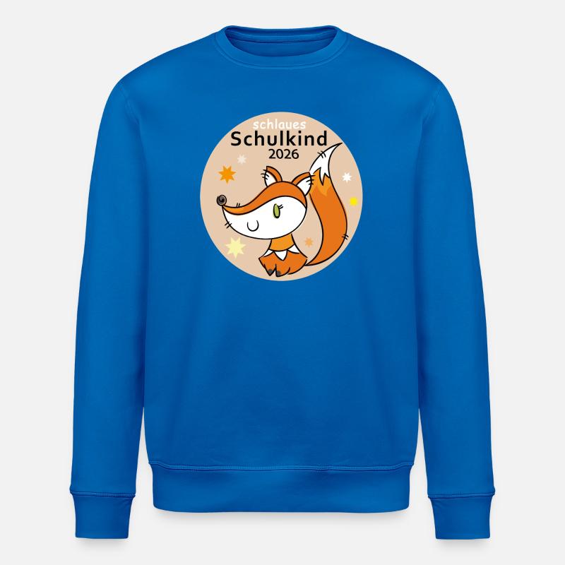 Schulkind 2026  - Stanley/Stella Unisex Bio-Sweatshirt ROLLER - Königsblau