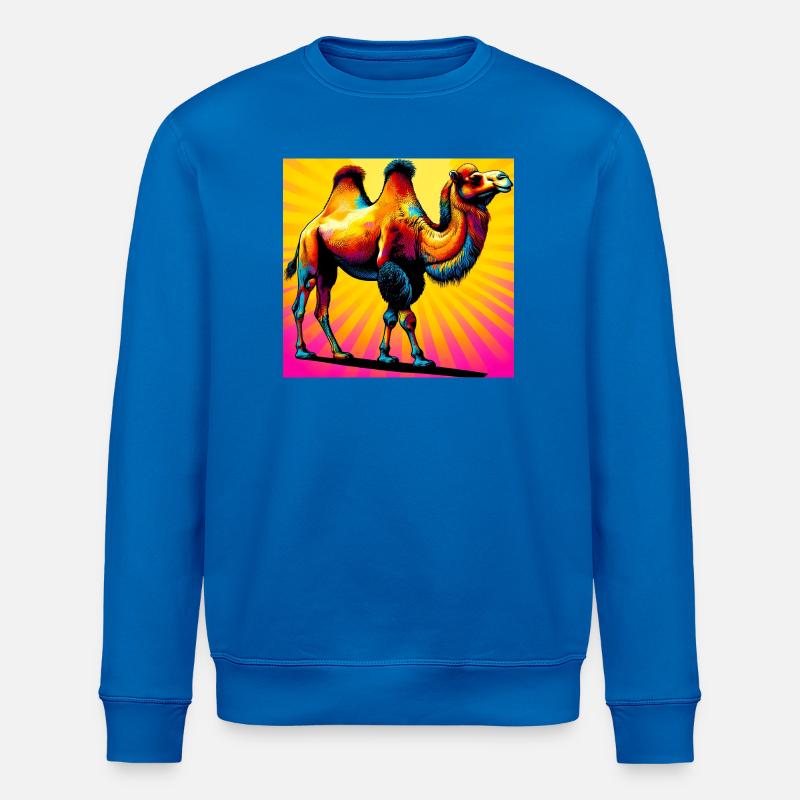 Kamel - Stanley/Stella Unisex Bio-Sweatshirt ROLLER - Königsblau