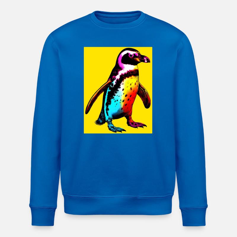pingouin - Sweat bio ROLLER Stanley/Stella Unisexe - bleu roi