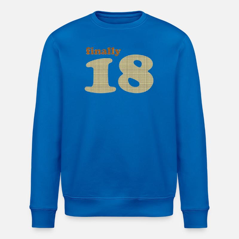 finally_18 - Stanley/Stella Unisex Bio-Sweatshirt ROLLER - Königsblau