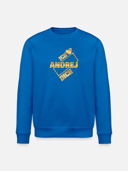 Andrej - Stanley/Stella ROLLER Unisex Organic Sweatshirt - royal blue