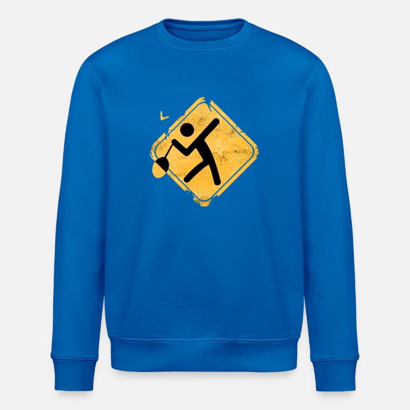 YoYo Zeichen Gelb Diamant - Stanley/Stella Unisex Bio-Sweatshirt ROLLER - Königsblau