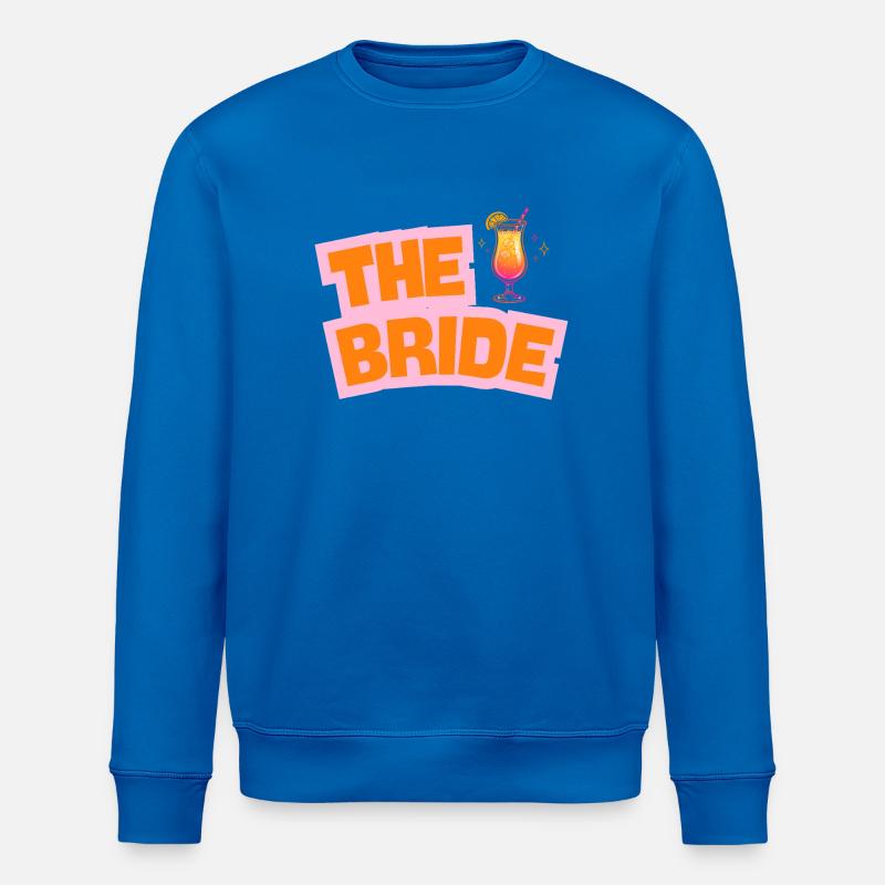 The Bride - Cocktail - customizable - Stanley/Stella ROLLER Unisex Organic Sweatshirt - royal blue