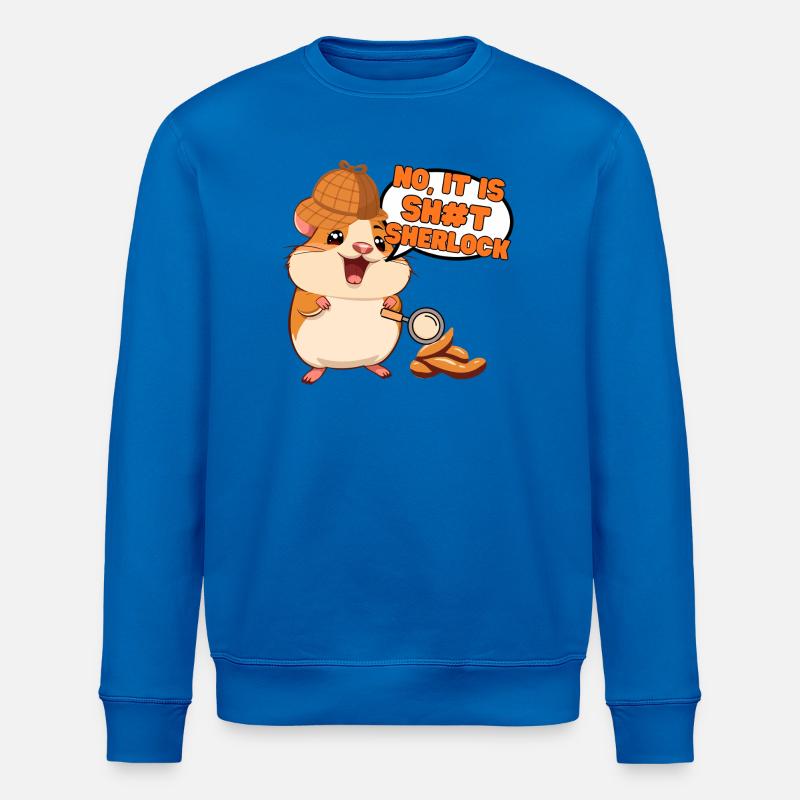 Nein, es ist#t Sherlock - Stanley/Stella Unisex Bio-Sweatshirt ROLLER - Königsblau