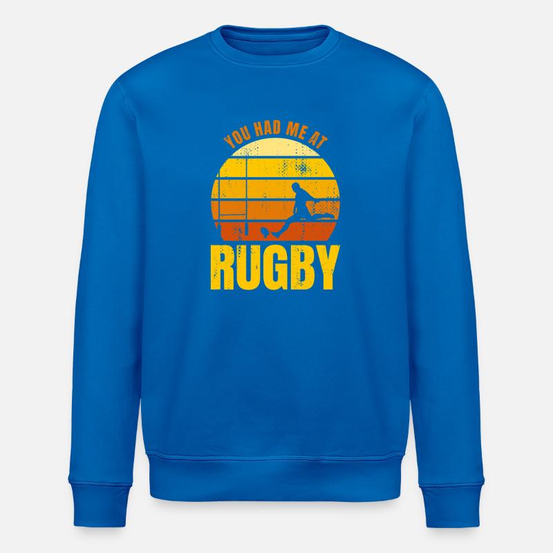 Rugbyspruch - Stanley/Stella Unisex Bio-Sweatshirt ROLLER - Königsblau