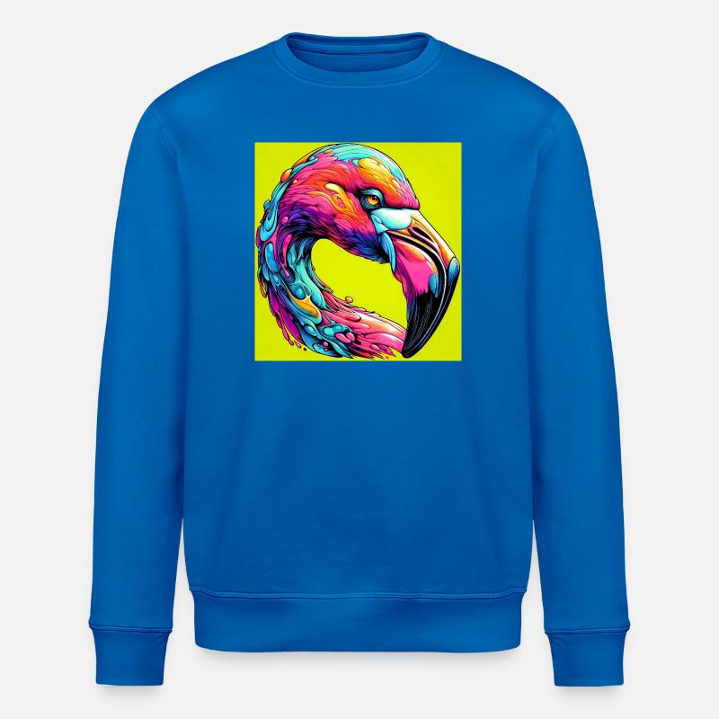 Flamingo - Stanley/Stella Unisex Bio-Sweatshirt ROLLER - Königsblau