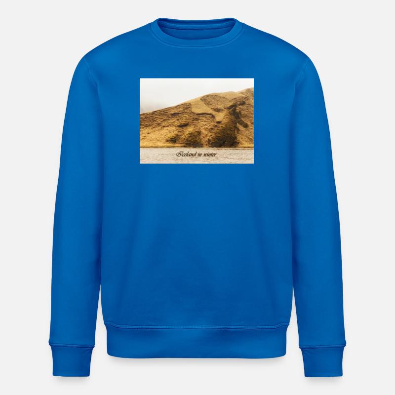 L’Islande en hiver - Sweat bio ROLLER Stanley/Stella Unisexe - bleu roi