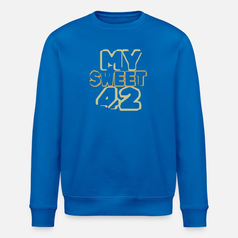 Alter 42 - Stanley/Stella Unisex Bio-Sweatshirt ROLLER - Königsblau