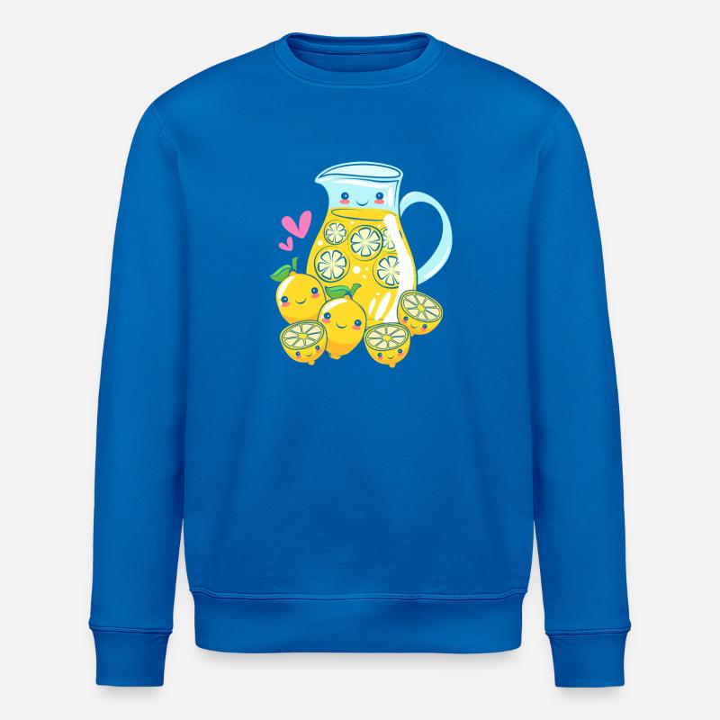 Stand de limonade Limousine limousine - Sweat bio ROLLER Stanley/Stella Unisexe - bleu roi