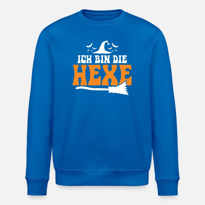 Je suis la sorcière - Sweat bio ROLLER Stanley/Stella Unisexe - bleu roi