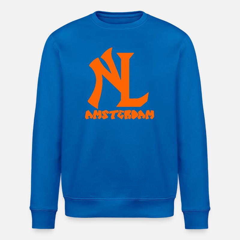 NL (AMSTERDAM) - Stanley/Stella Unisex Bio-Sweatshirt ROLLER - Königsblau