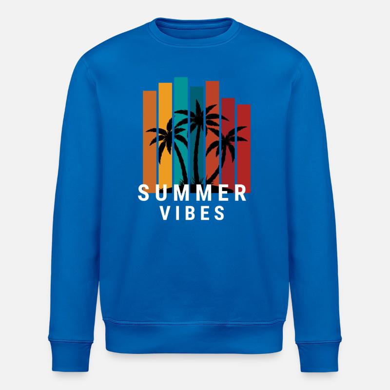 Summer Vibes - Stanley/Stella ROLLER Unisex Organic Sweatshirt - royal blue