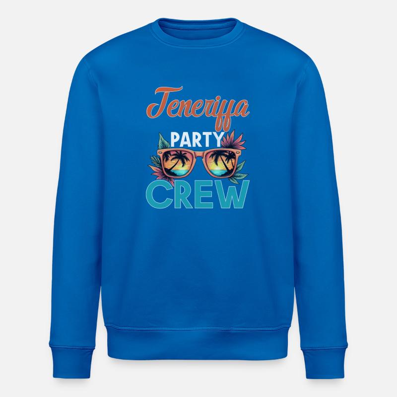 Teneriffa Crew - Stanley/Stella Unisex Bio-Sweatshirt ROLLER - Königsblau