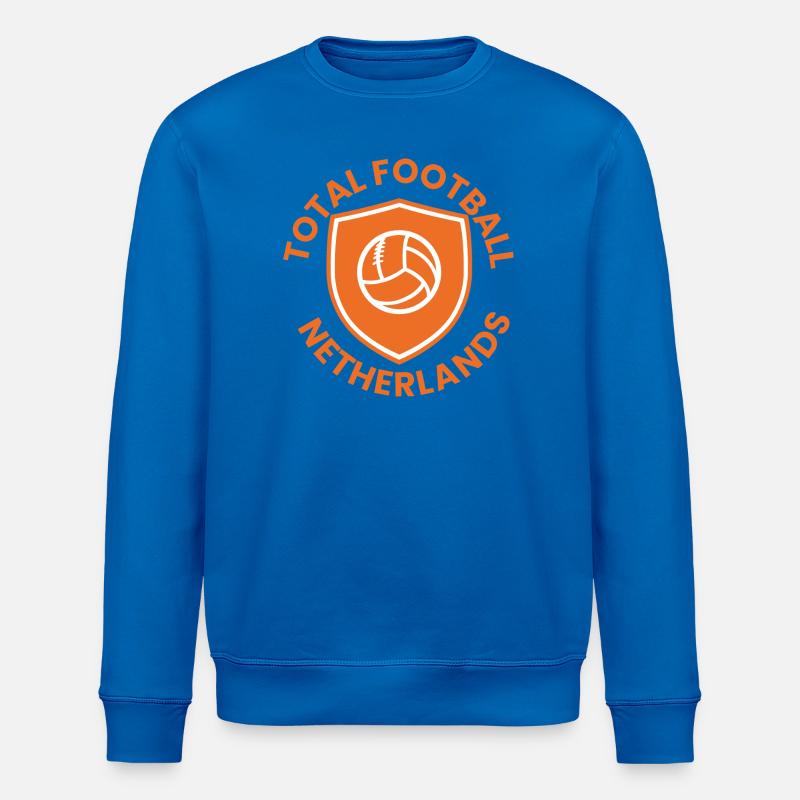 Dutch Shield Volleyball-Emblem - Stanley/Stella Unisex Bio-Sweatshirt ROLLER - Königsblau