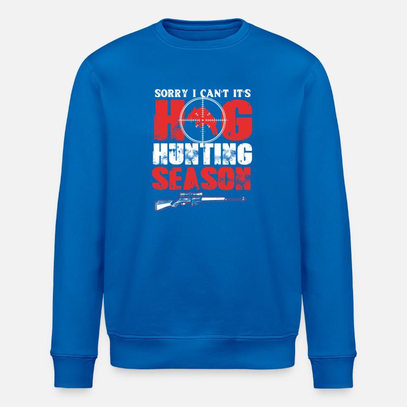 Wildschwein Jagd - Stanley/Stella Unisex Bio-Sweatshirt ROLLER - Königsblau