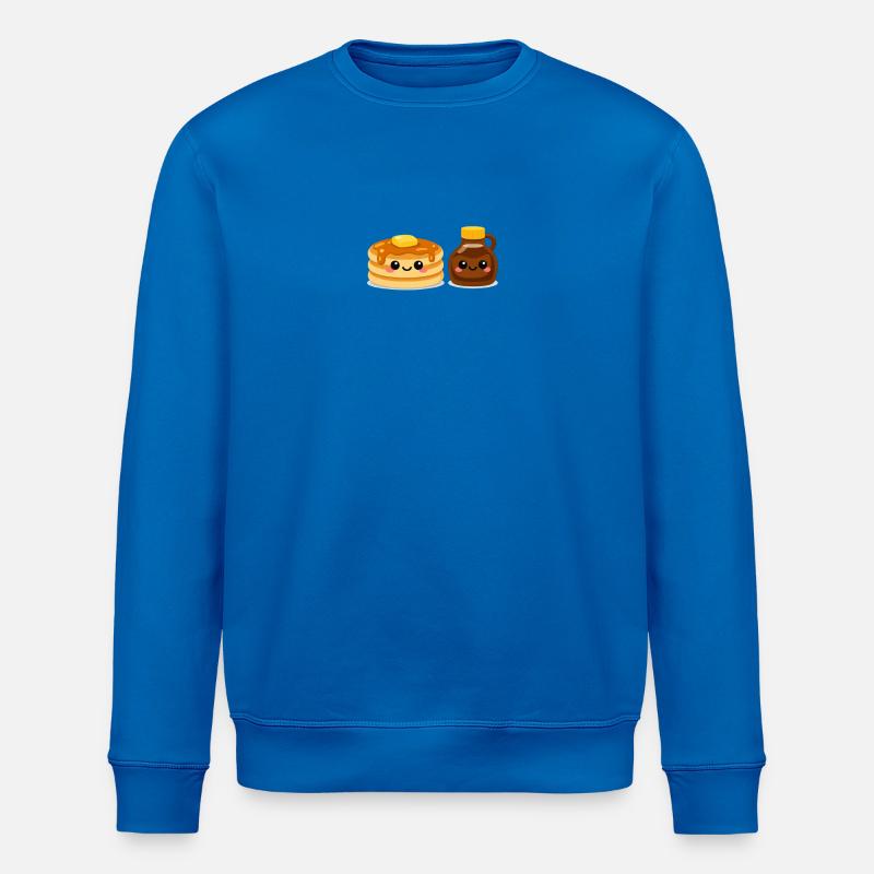Amis Pancake et Sirop - Sweat bio ROLLER Stanley/Stella Unisexe - bleu roi